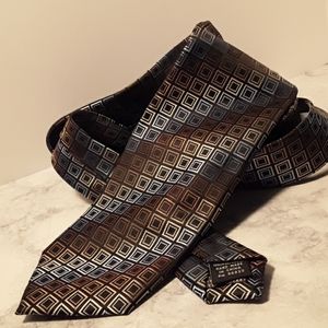 Haggar Tie Necktie Geometric